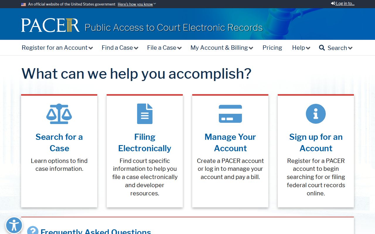 Federal PACER court case lookup for Keya Paha County matters