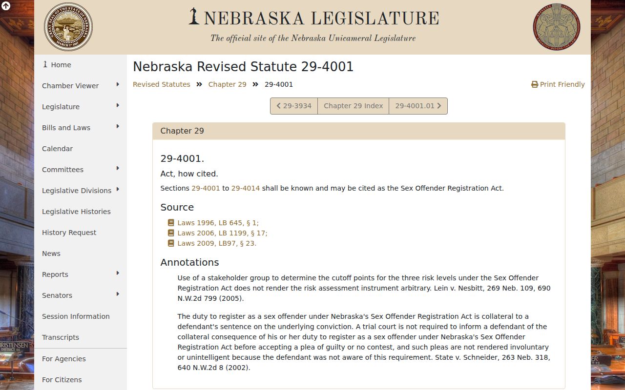 Keya Paha County sex offender registration law